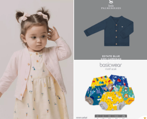 Fashion baby & kids Part 1 cover photo collage