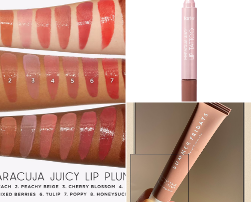 The lip glosses I am constantly reaching for cover photo collage