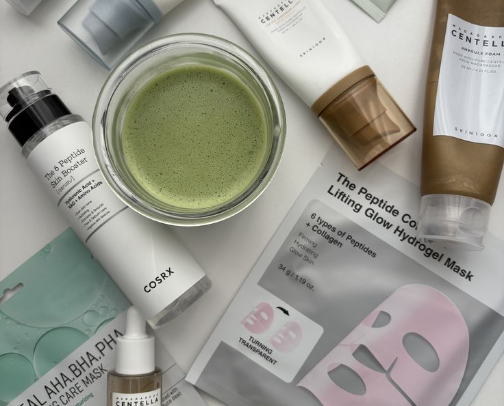 oily skin step by step routine! 🤍 cover photo collage