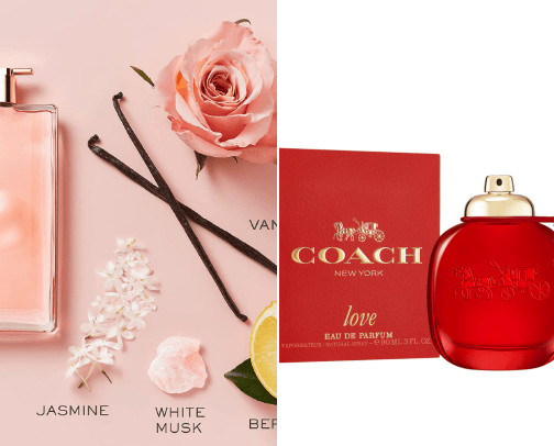 Perfumes cover photo collage