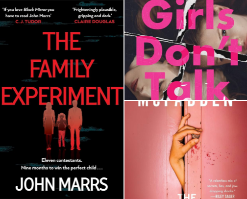 Top Tier Thriller Books cover photo collage