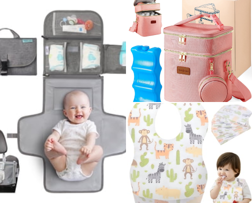 Travel & On-the-Go Baby Essentials Parents Always Repurchase cover photo collage