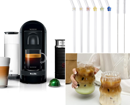 My Essentials for a Coffee Bar at Home cover photo collage