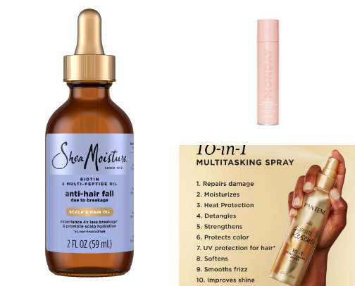Hair Care cover photo collage