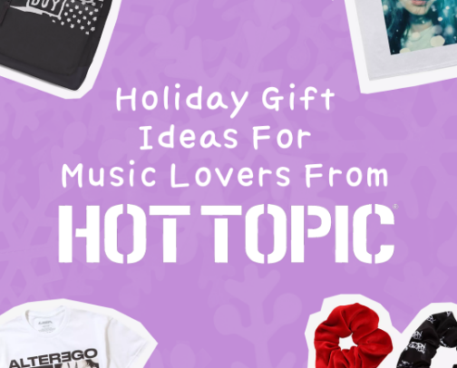 Holiday Gift Ideas For Music Lovers From Hot Topic cover photo collage