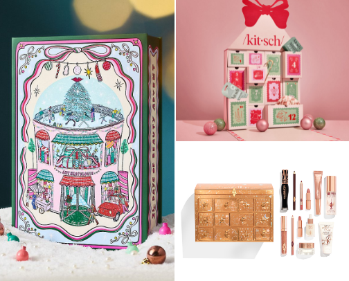 2025 beauty advent calendars for perfect presents! cover photo collage