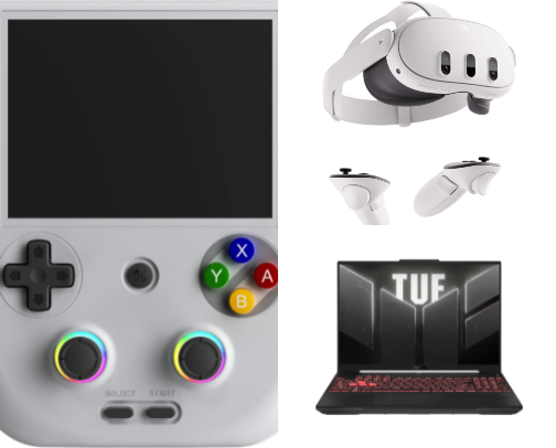 Tech and Gamer Goods that will make a proud geek out of anyone 🙃 cover photo collage