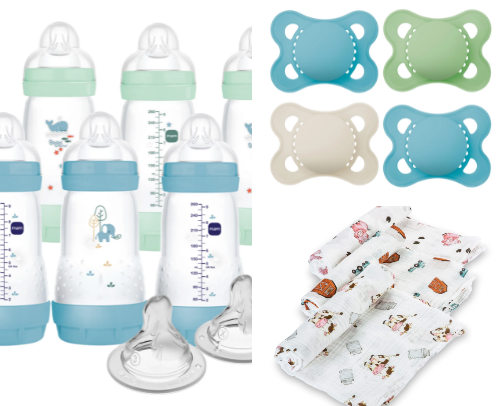 Baby Boy items👶🏻🍼 cover photo collage