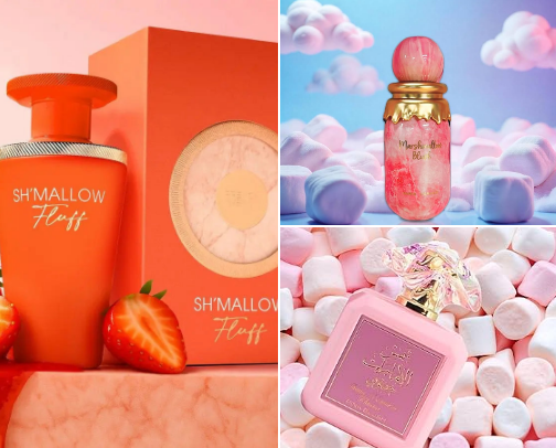 ✨️Fluffy Indulgence: Marshmallow Fragrance✨️ cover photo collage