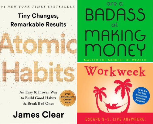 Must-Read Books for Ambitious Freelancers cover photo collage