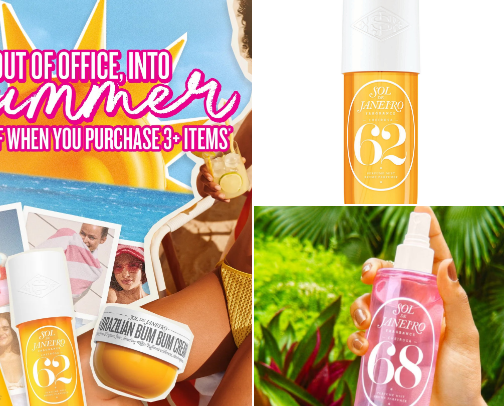 Best Sol de Janeiro Body Mists & Fragrances for a Sweet Summer Scent cover photo collage