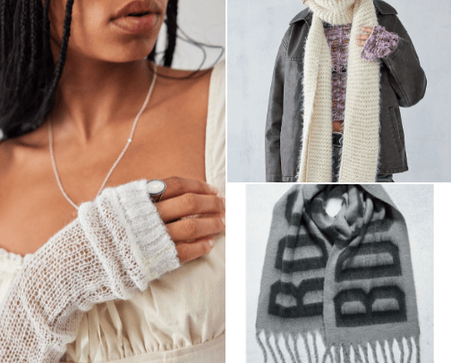 Damen Schals cover photo collage
