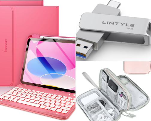 Affordable Creator Tech Setup for Filming, Editing & Everyday Content ✨📱 cover photo collage