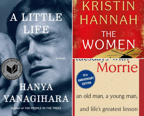 Top tear jerker books of all time! cover photo collage