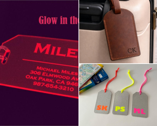 Bright Luggage Tags That Helped Me Stop Grabbing the Wrong Suitcase cover photo collage