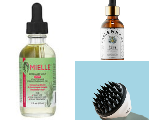 hair care staples for protection + growth ✨🎀💫 cover photo collage