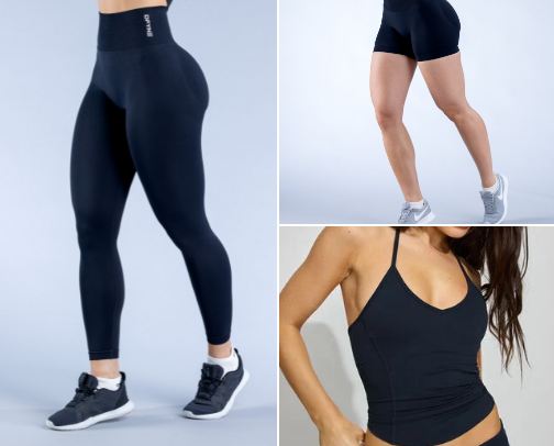 GO-TO GYM FITS for any occasion cover photo collage