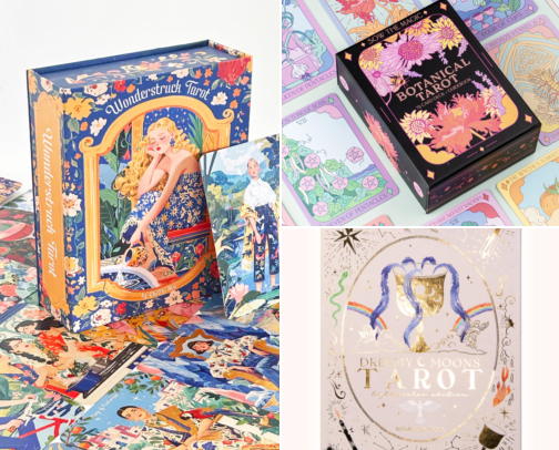 Tarot & Oracle Decks That Look Like Art cover photo collage
