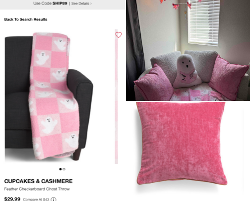 Cozy Reading Corner cover photo collage