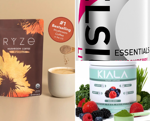 Health and wellness cover photo collage