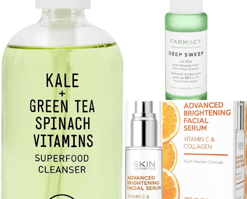 Skin Care cover photo collage