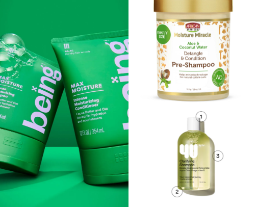Wash Day Essentials for Natural Hair 🧖🏾‍♀️ cover photo collage