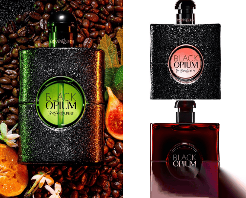 Black Opium cover photo collage