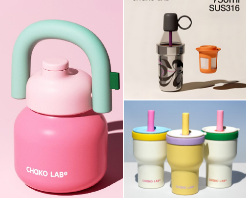 🌿 Chako Lab Collection: Tumbler for Every Moment cover photo collage