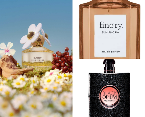 favorite perfumes! cover photo collage