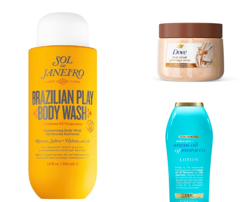 Body care on BUDGET!!💸 cover photo collage