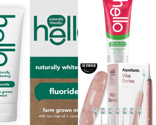 Oral hygiene cover photo collage