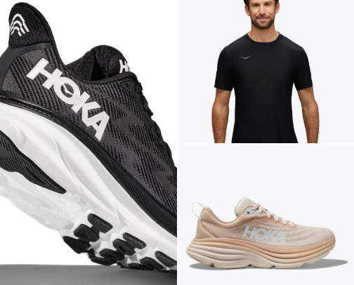 HOKA FOR YOUR BEST BUY! cover photo collage
