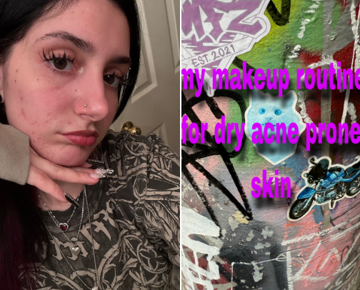 THE BEST Acne Safe Makeup routine cover photo collage