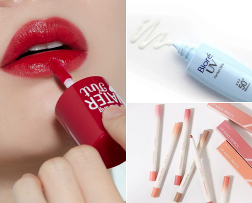 Asian Beauty product favs 💖 cover photo collage