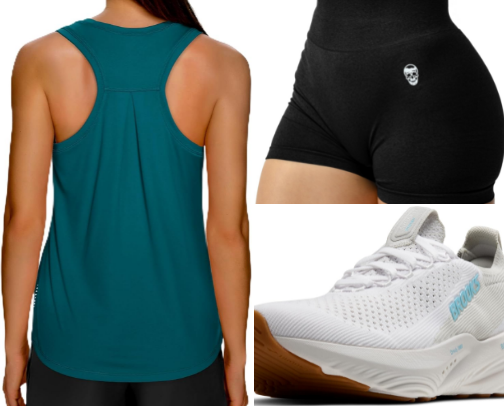Gym Looks cover photo collage