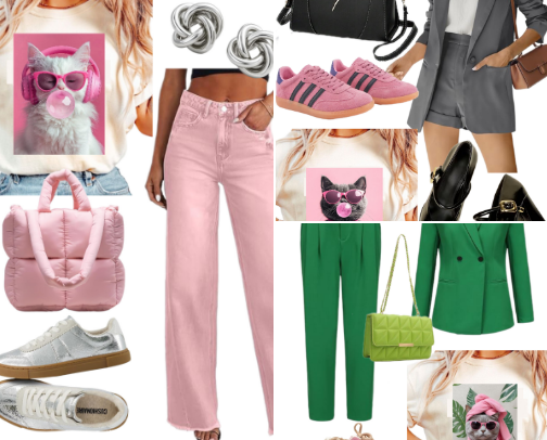 Outfits con blusas de gatos cover photo collage