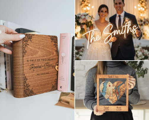 Wedding cover photo collage