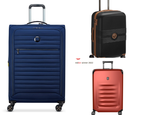 Trolley bags: Travel in style and confidence! cover photo collage