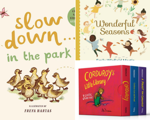 Early Bookshelf Staples for Little Readers cover photo collage