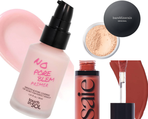 My Curated Makeup Essentials cover photo collage