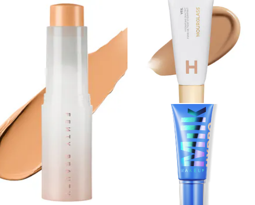"Your skin but better" Foundations and Concealers cover photo collage