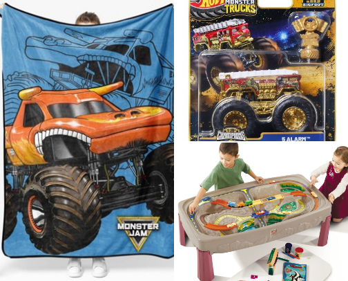Monster Jam & Hot Wheels Mamas cover photo collage