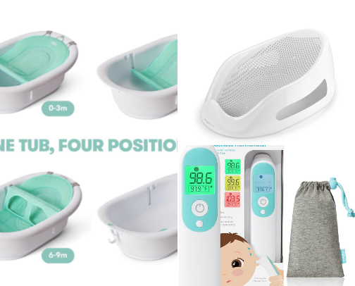 Bath Time Essentials cover photo collage