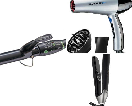 Hair tools to help you achieve the hair you want! cover photo collage