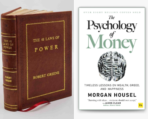 mindset and strategy books cover photo collage
