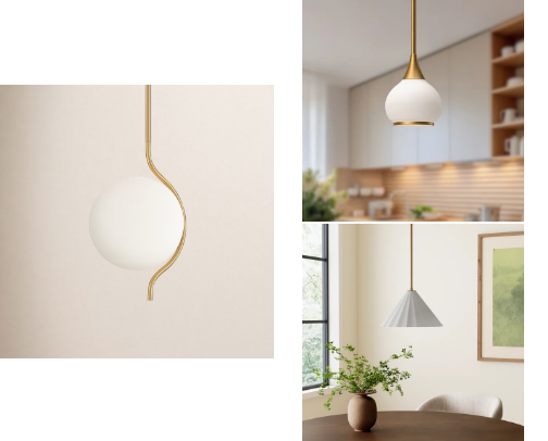 Designer-Loved Pendant Lights from Joss & Main cover photo collage