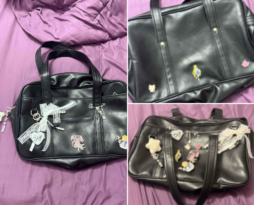 Shoujo Japanese Inspired School/Uni Bags cover photo collage