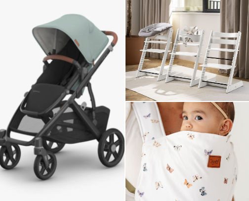 My Top 20 Baby Registry Items cover photo collage