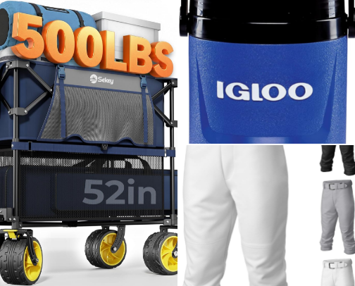 Sports Mom Survival Kit cover photo collage