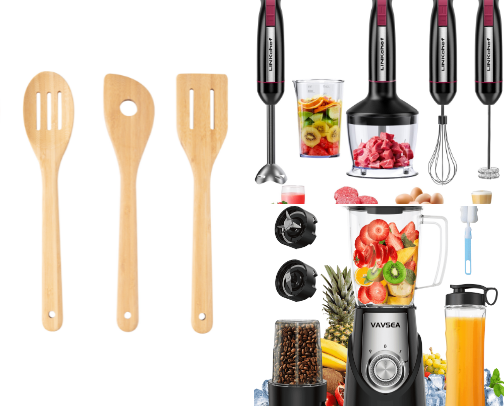 My Kitchen Essentials cover photo collage